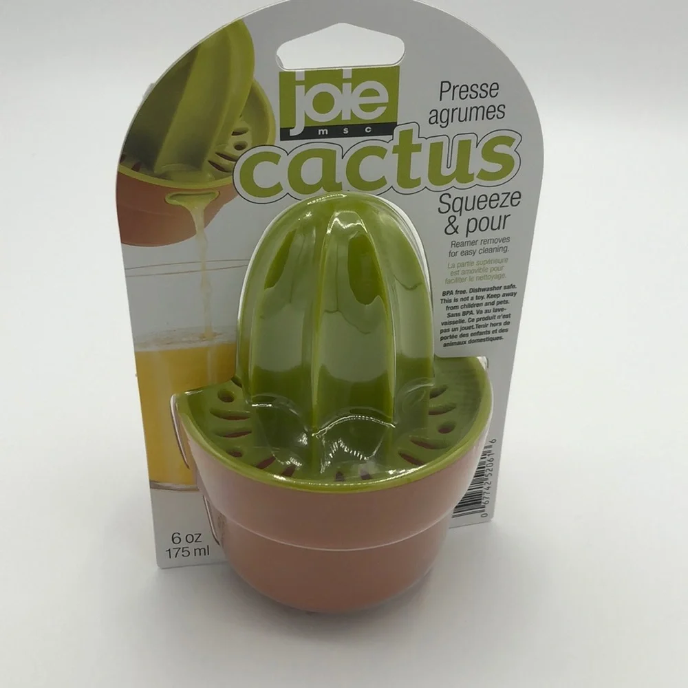 JOIE cactus squeeze & pour juicer